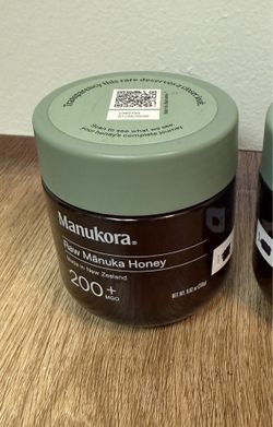 Brand Mew Manukora Raw Mānuka Honey 200+ MGOr