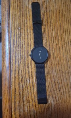 FIZILI men's black ultra thin watch