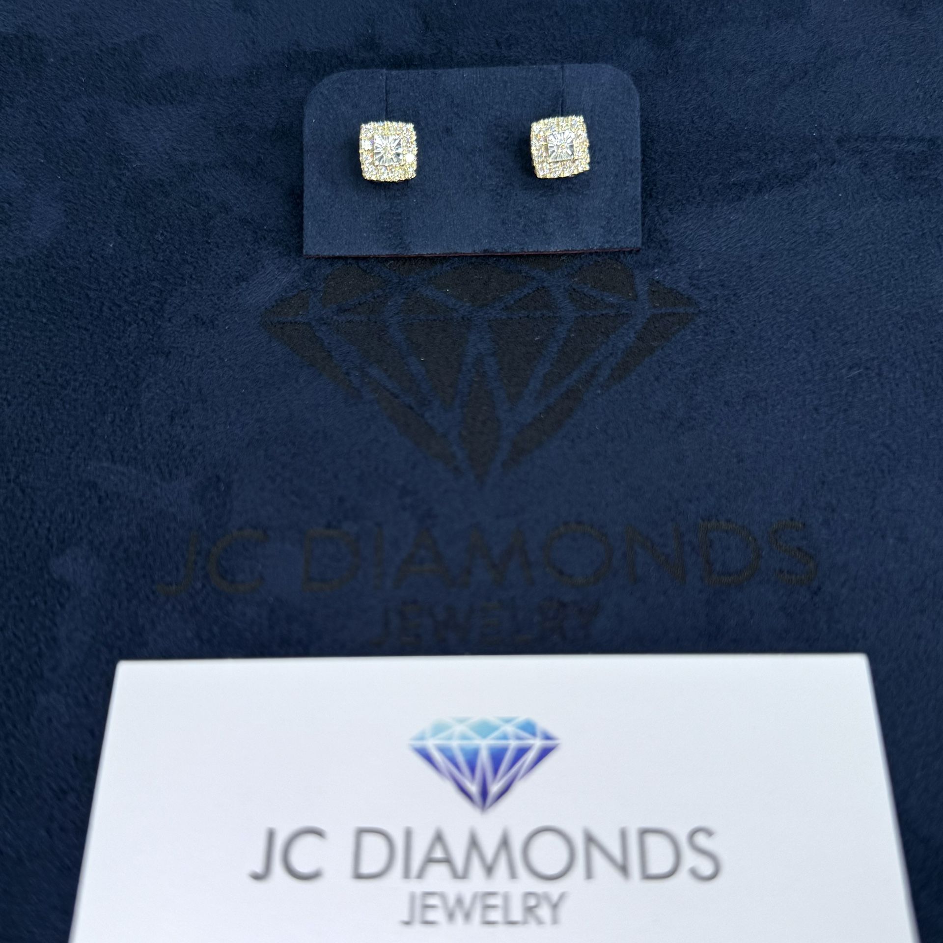 Earrings Square Diamonds 💎