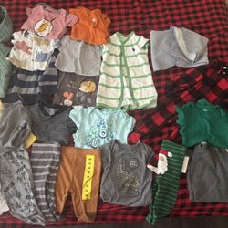 Baby Boy Clothes 3-9 Months 