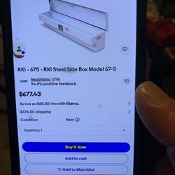 Brand  New RKI Side Toolbox 