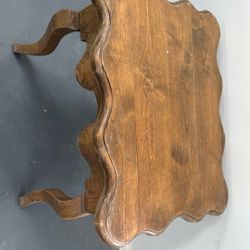 Solid Wood Side Table 