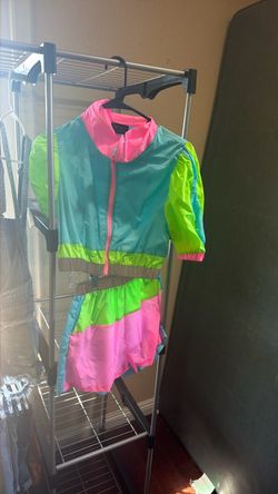 Neon short set