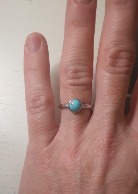 Handmade Royal Beauty Turquoise Ring