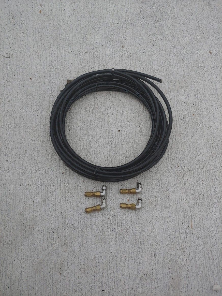 Boat Hydraulic Steering Rigging  Tubing  And Connectors