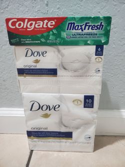 Dove bar soap $20