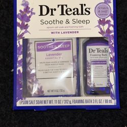 💜 Dr Teal’s Soothe & Sleep Lavender Gift Set – NEW 🛁