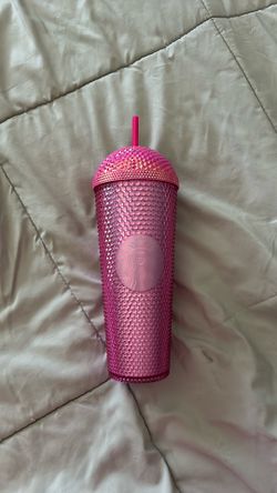 Pink Starbucks tumbler