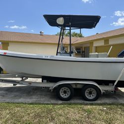 21 ft Aqua Sport.     