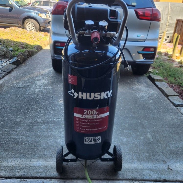Husky Air Compressor + Accessories for Sale in South San Francisco, CA