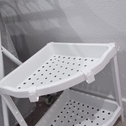 bathroom shelf