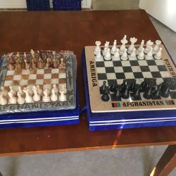 2 Chess Sets Made In Afghanistan (1 Price) $75
