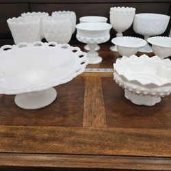Milk Glass Collection