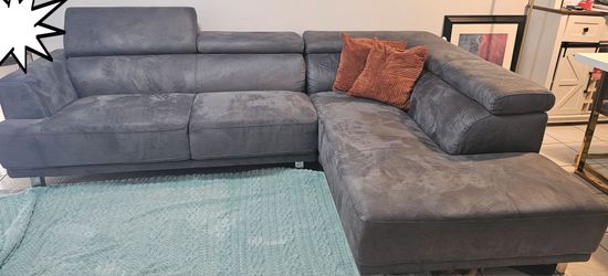 L shape sofa (purchased from El Forado)