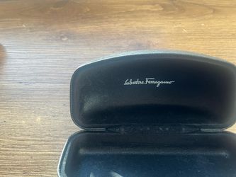 Salvatore Ferragamo Hard Clamshell Eyeglass Case