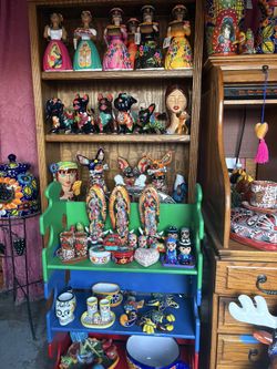 Macetas De Talavera Y Decorasiones,Diferentes Diseños Y Diferentes $$presios .