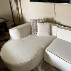 Merax Modern Cream Sectional