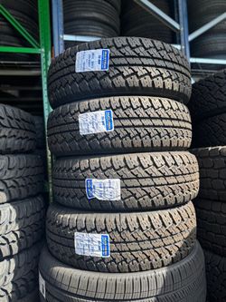 235/65R17 maxtrek All Terrain 4 New Tires mounted and balanced included
