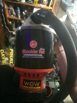 Hoover Commercial Shoulder Vac Pro Backpack Vacuum (Model C2401)