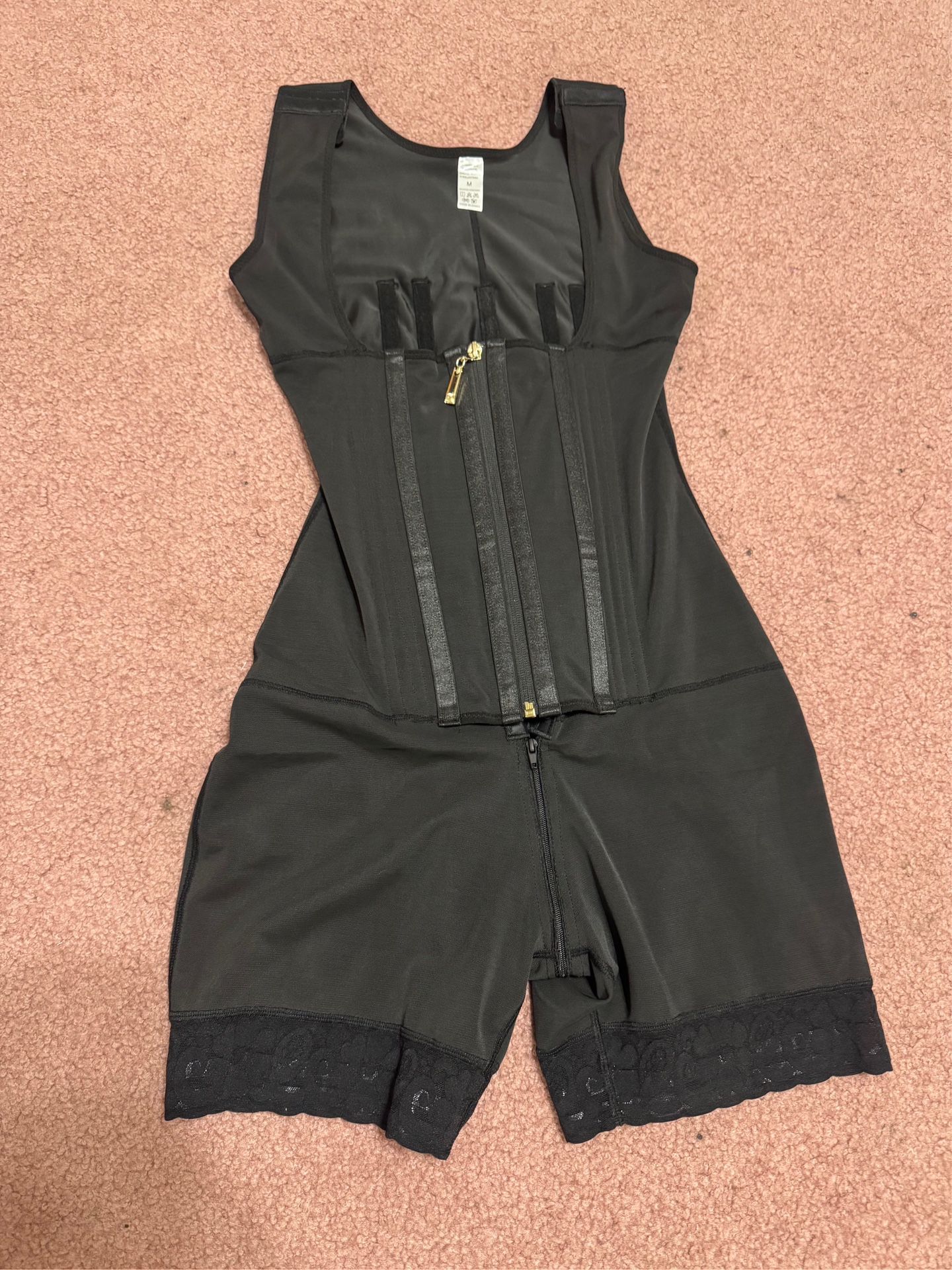 New Medium black body shaper spanks bodysuit lingerie