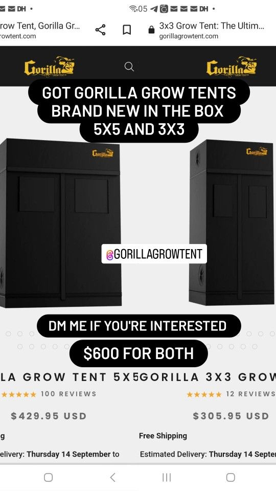 Gorilla Grow Tents