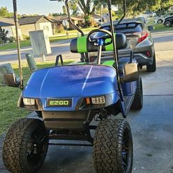 🔥 2003 EZGO TXT Golf Cart 36v – Lifted & Loaded! 🔥