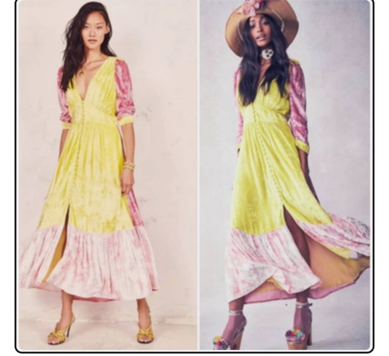 LoveShackFancy Maxi Velvet Dress