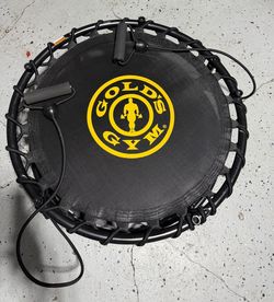 Golds Gym 24” Home Workout Trampoline With Bungee Cords
