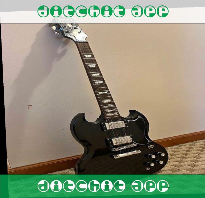 power professor Electric Guitar Rock Hard with Superior Sound Technology