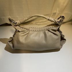 BCBG Beige Shoulder Bag RARE SAMPLE