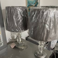 Grey  Mini  Lamps