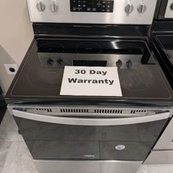 Whirlpool Stainless Electric Range Oven Stove