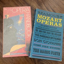 Vintage Opera Books Both For $10
