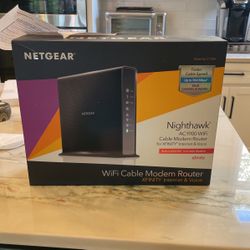 Netgear Nighthawk AC1900 Wifi Cable Modem Router 