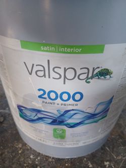 5 gallons Interior Satin White Paint