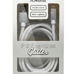 Powertek Glitter Lightning Cable