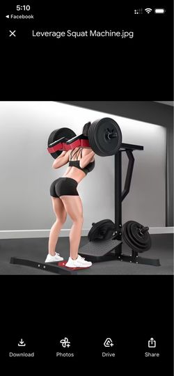 Leverage Squat Machine