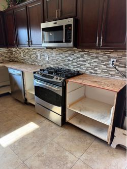 Up kitchen cabinets
