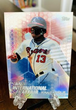 Ronald Acuna Jr Rookie Card 