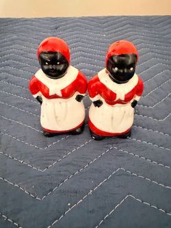 Vintage salt and pepper shakers