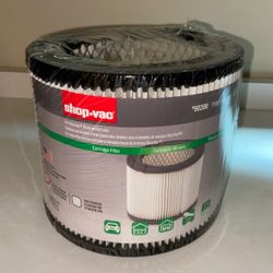 Shop-Vac Cartridge Filter, Unopened