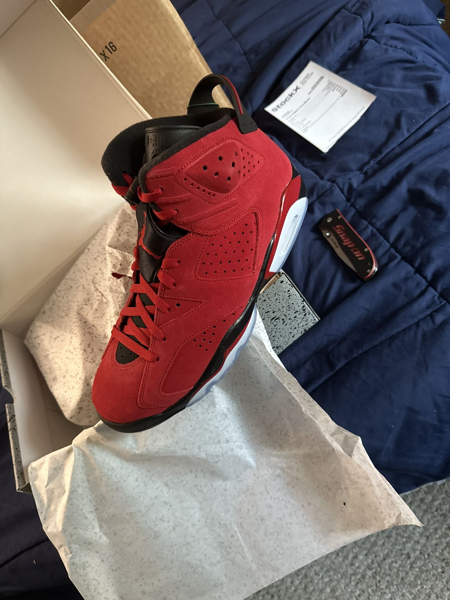 Jordan 6 Toro Bravo