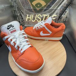 Nike SB Air Force 2 Low Supreme Orange Men’s Sz 11.5
