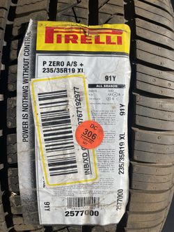 Pirelli P Zero + A/S 235/3519 Tire