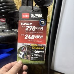 Toro Super Electric Blower/ Vacuum/ Mulcher