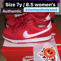 Nike Dunk Low Love Size 7y / 8.5 Women’s 