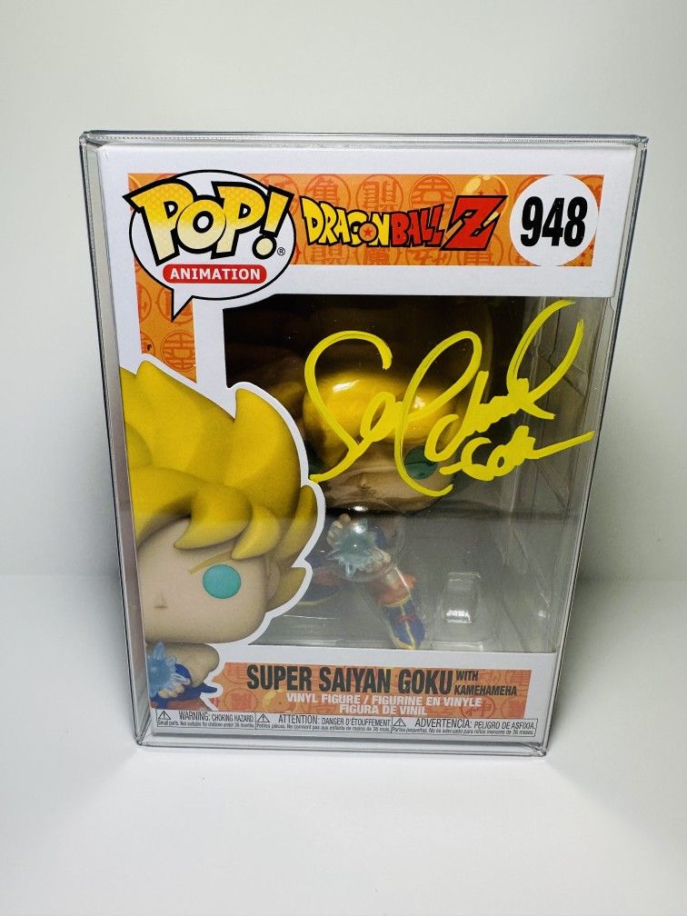 Super Saiyan Goku Dbz #948 JSA verified signature