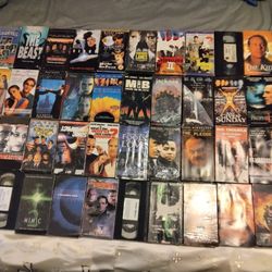 Vhs Collection- 72-3 Items 