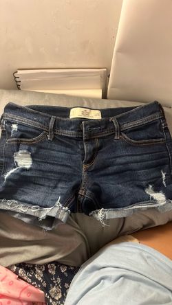 hollister midi shorts