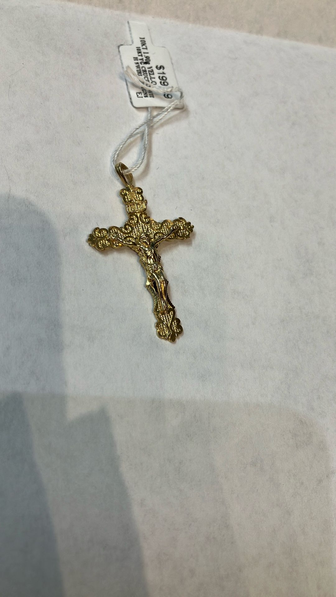 10k Gold Pendant #109401-4 MJ